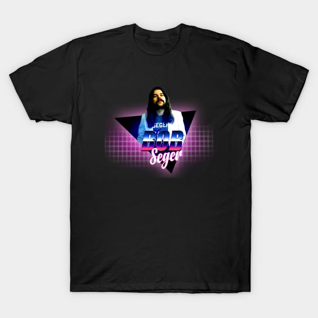 Robert Clark Seger  // Retro Style 80'S T-Shirt by Zac Brown